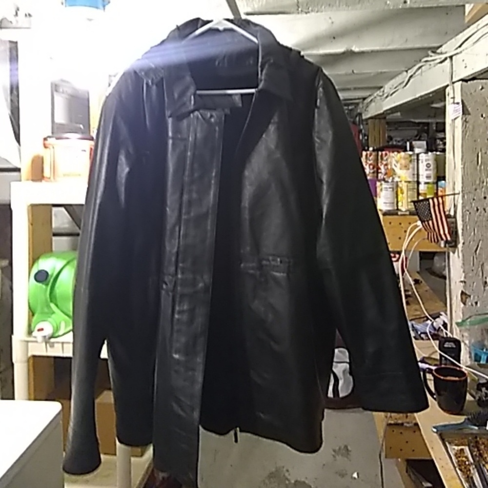 Mens leather jacket